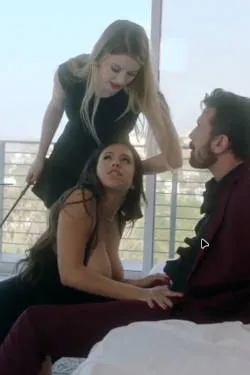 First Threesome: Bunny Colby + Escort Autumn Falls thumbnail